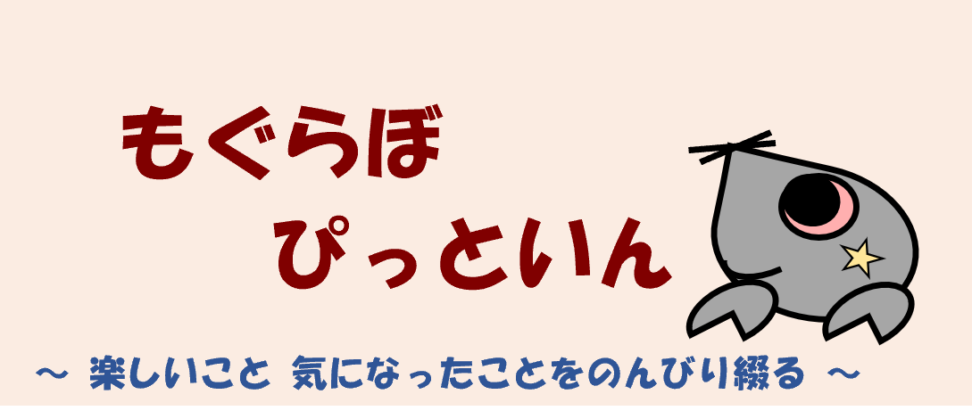 もぐらぼぴっといん 楽しいこと気になったことをのんびり綴る